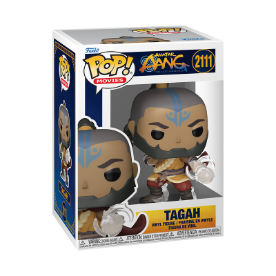 Figura Funko Pop! Tagah de Avatar: The Last Airbender em embalagem