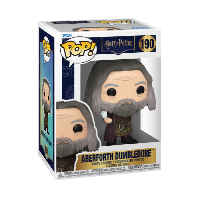 Figurine pop vinyl Aberforth Dumbledore em caixa da coleção Harry Potter