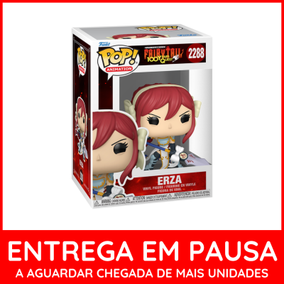 Funko POP Animation Erza Fairy Tail figura de vinil na caixa