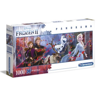Caixa de quebra-cabeças Frozen II de 1000 peças com personagens do filme