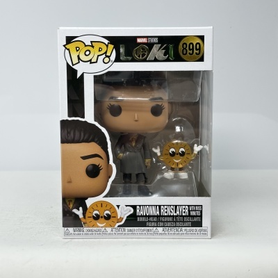 Pack Pop! Marvel Studios Loki 899 com figura de Vinil de Ravonna Renslayer e figura de Miss Minutes