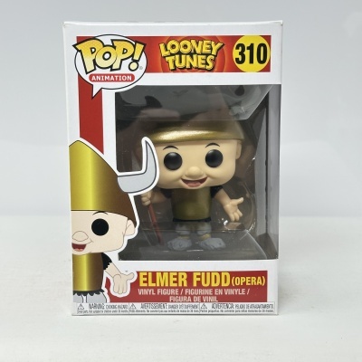 Figura de vinil Elmer Fudd (Opera) na caixa original POP! Animation Looney Tunes