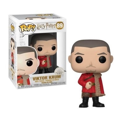 Figura Funko Pop! Viktor Krum com caixa da série Harry Potter