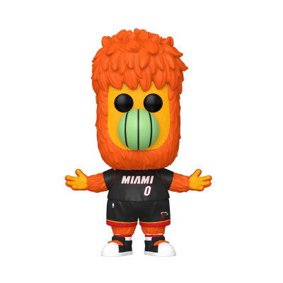 Figura Funko Pop de mascote de basquete Miami