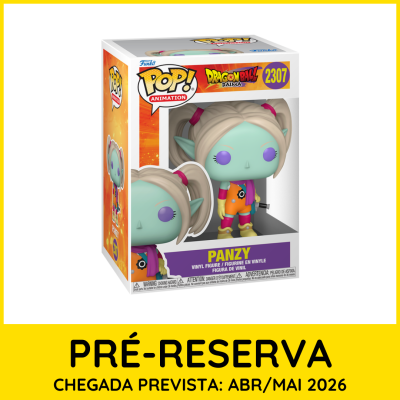 Figura de vinil Funko Pop! Panzy Dragon Ball Daima na embalagem