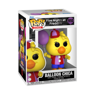 Figura de vinil Balloon Chica de Five Nights at Freddy's na caixa