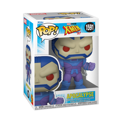 Figura Funko Pop Apocalypse Marvel X-Men 97 na caixa