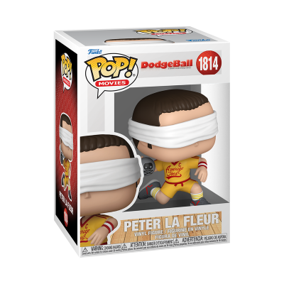 Funko Pop! DodgeBall Peter La Fleur figura de vinil na caixa
