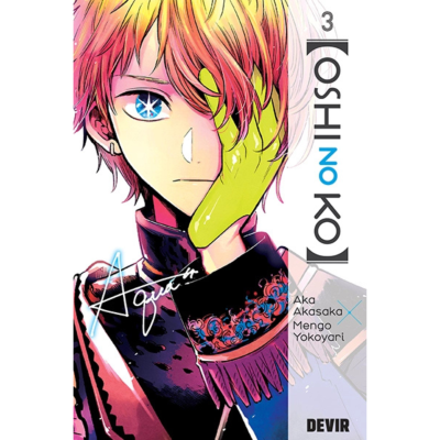 Capa do manga ToshI no KOI volume 3 com personagem colorido e texto editorial