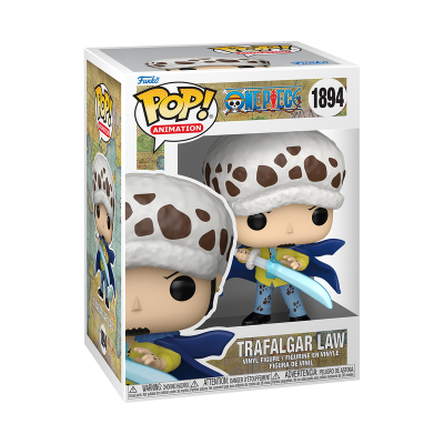Figura Funko Pop! de vinil Trafalgar Law da animação One Piece