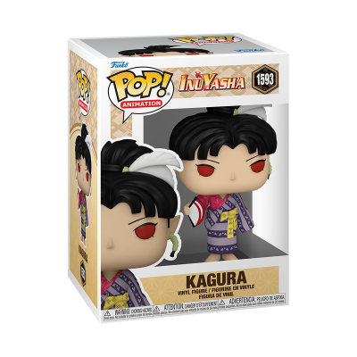 Figura Funko Pop! da Kagura da animação InuYasha na embalagem