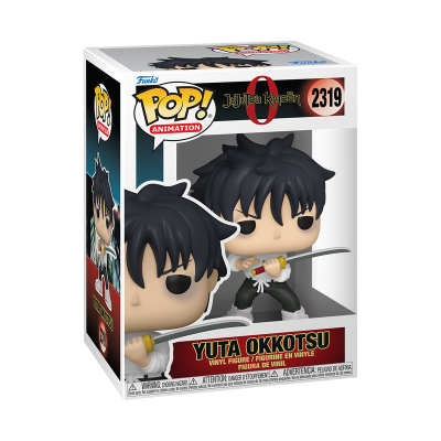 Figurinha Funko Pop Yuta Okkotsu Jujutsu Kaisen vinil
