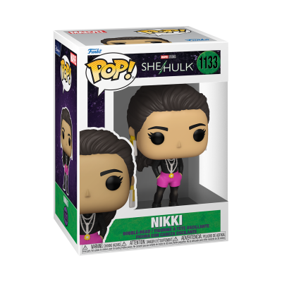 Boneco Funko Pop! Nikki She-Hulk na caixa