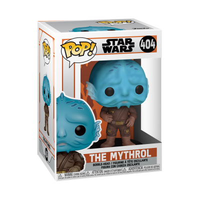 Funko Pop! Star Wars The Mythrol número 404 em embalagem