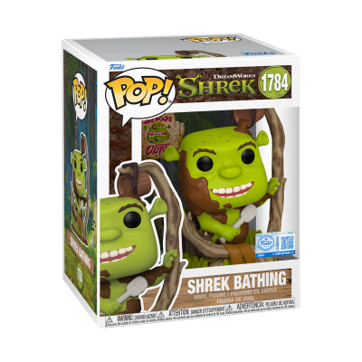 Figura Funko Pop! Shrek Bathing em caixa