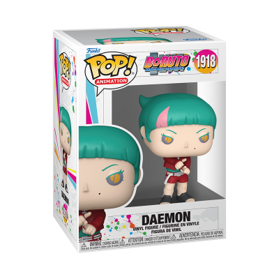 Funko Pop Daemon Boruto figura de vinil na embalagem