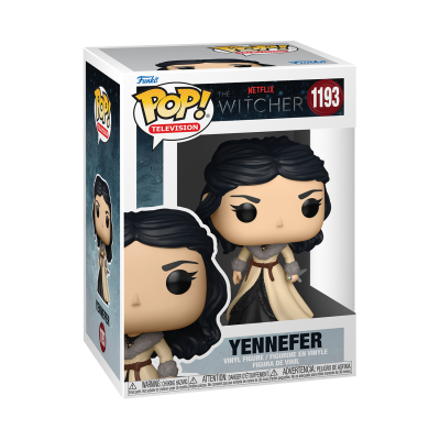Figura Funko Pop! Yennefer de The Witcher na caixa