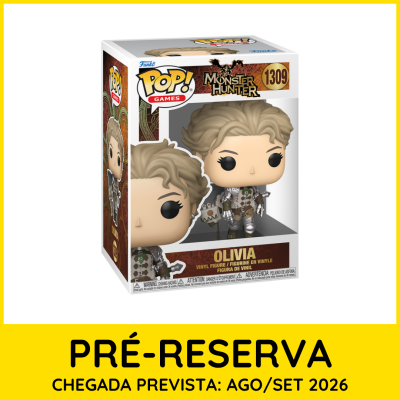 Funko POP! Games Monster Hunter figura de vinil Olivia na caixa
