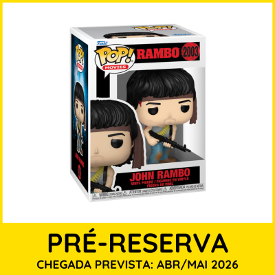 Figura Funko Pop! John Rambo 2003 na caixa