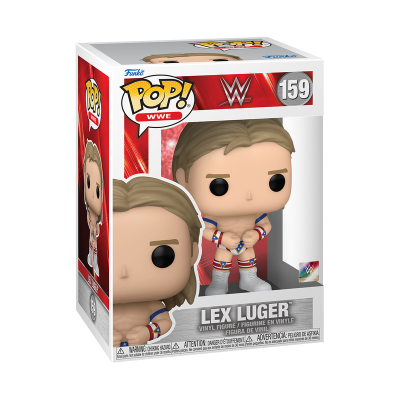 Funko Pop WWE Lex Luger na embalagem