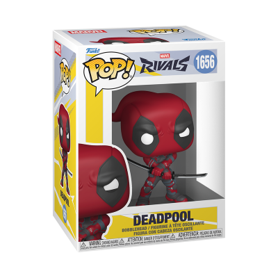 Funko Pop Deadpool bobblehead Marvel Rivals nº 1656 em caixa