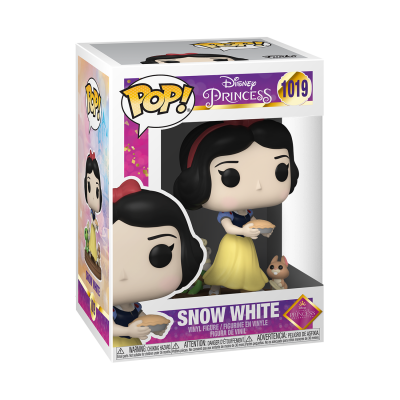 Funko Pop da Branca de Neve Disney Princess número 1019 em caixa