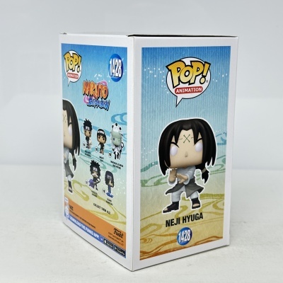 Caixa branca Funko Pop Neji Hyuga Naruto Shippuden