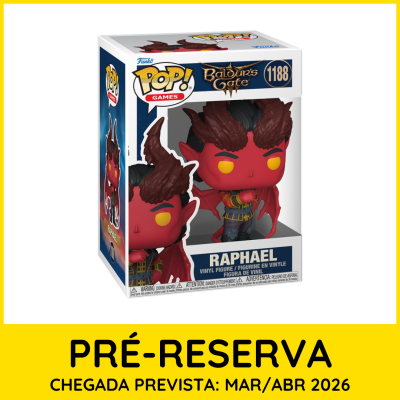 Figura de vinil Funko Pop! Games Raphael Baldurs Gate 1188 em embalagem
