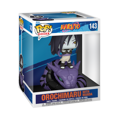Figura Funko Pop! Rides Naruto Orochimaru com Manda na caixa