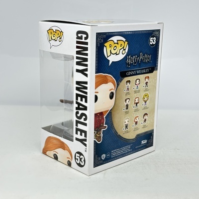 Caixa Funko Pop! com figura de Ginny Weasley do Harry Potter