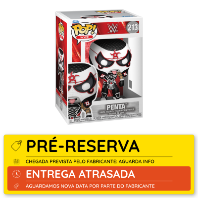 Figura Funko Pop! WWE Penta de vinil na embalagem