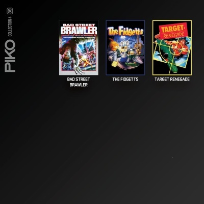 Três capas de jogos digitais na coleção PI KO Collection 93