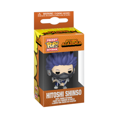 Funko Pop Hitoshi Shinso My Hero Academia chaveiro dentro de caixa