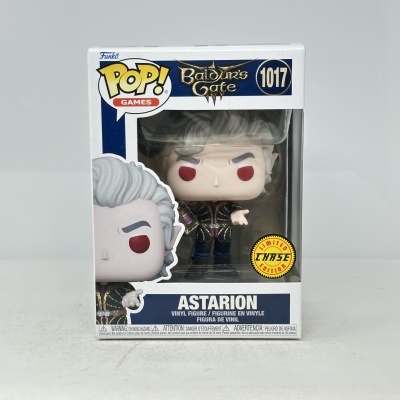 Figura Funko POP! Games Astarion Baldurs Gate 1017 na embalagem