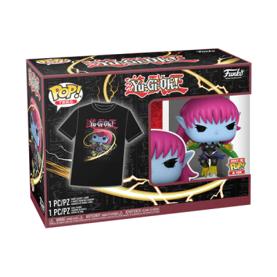 Pack Funko Pop! Teens Yu-Gi-Oh! com figura e T-shirt preta estampada