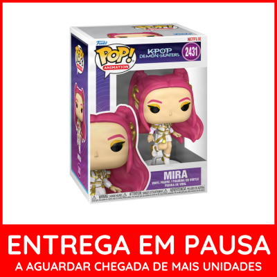 Figura Funko Pop! Mira KPOP Demon Hunters na caixa