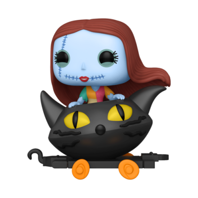 Figura Funko Pop Sally em carrinho gato