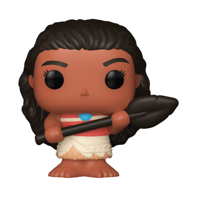 Figura Funko Pop personagem com remo preto e roupa tribal