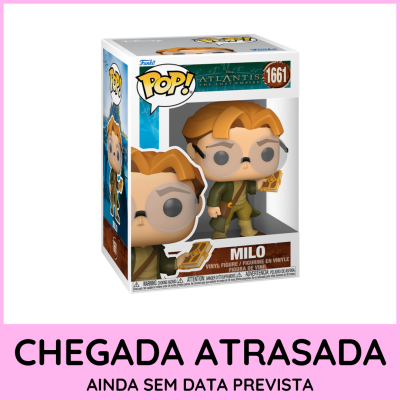 Figura Funko Pop! Milo Atlantis The Lost Empire na caixa