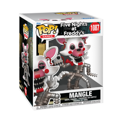 Figura de vinil Pop! Games Mangle do Five Nights at Freddy's em caixa