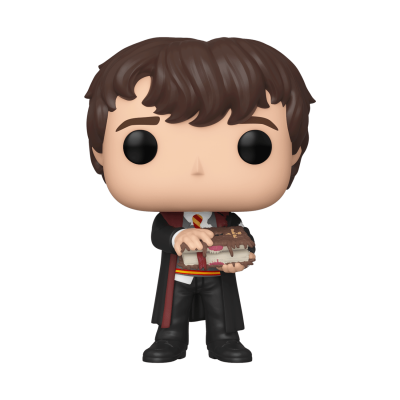 Figura colecionável Funko Pop de Harry Potter a segurar um livro