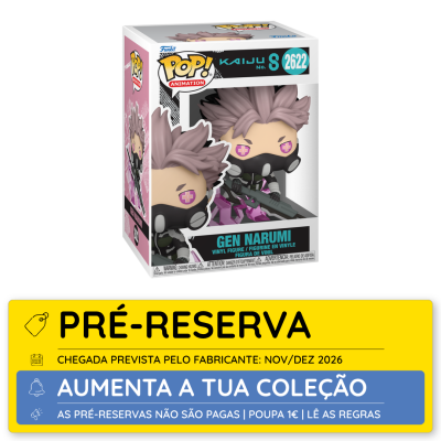 Figura vinil Funko Pop Gen Narumi caixa