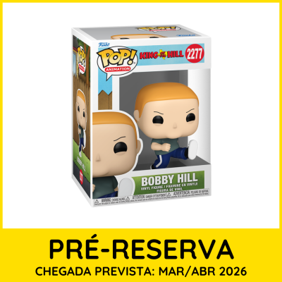 Figura Funko Pop! Bobby Hill da série King of the Hill em caixa
