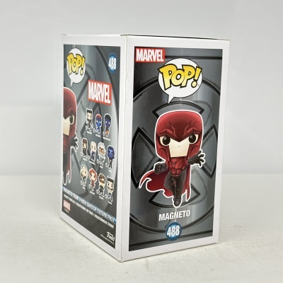 Caixa Funko Pop! Marvel com personagem Magneto