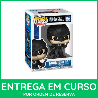 Embalagem Funko Pop! Midnighter DC Super Heroes 556