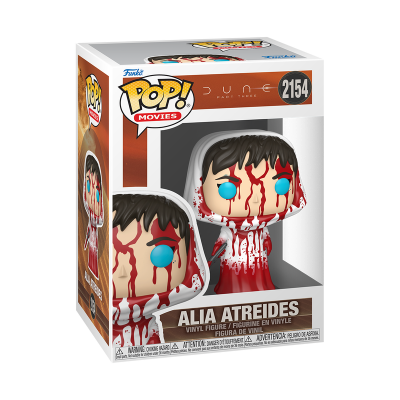Figura Funko Pop Alia Atreides Dune Part Three vinil na caixa