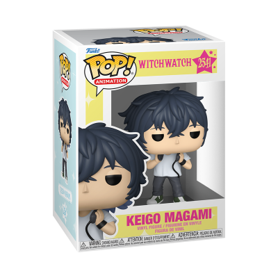 Funko Pop! Animation KEIGO MAGAMI vinil na caixa