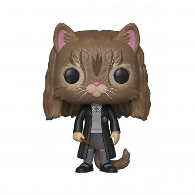 Figura Pop! de vinil Hermione Granger gato com fato e capa