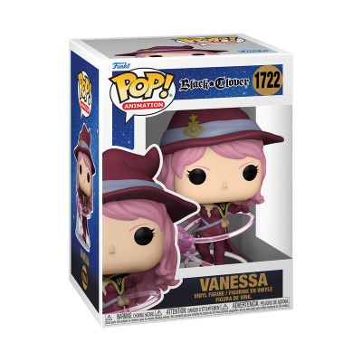 Figura Funko Pop! Vanessa Black Clover na caixa