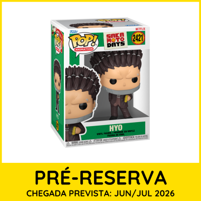 Figura Funko Pop! Hyo da série Sakamoto Days em embalagem